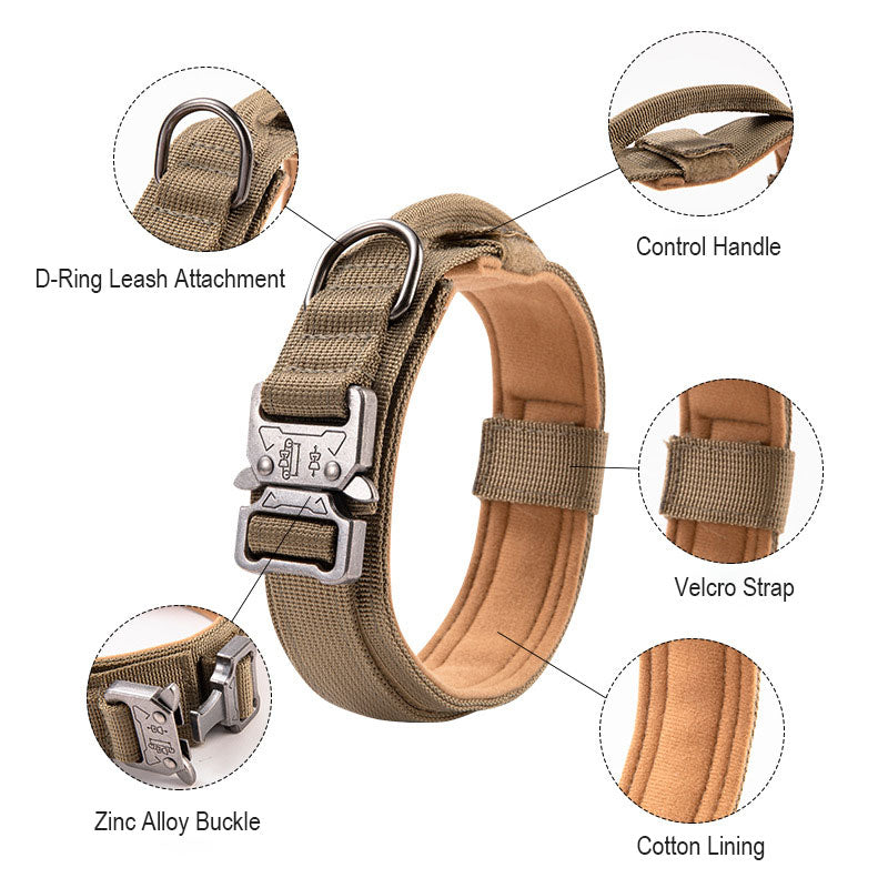 Adjustable Outdoor Collar for Big Dogs