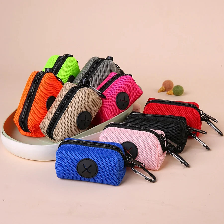 Portable Dog Poop Bag Dispenser Stylish Luxury Holder