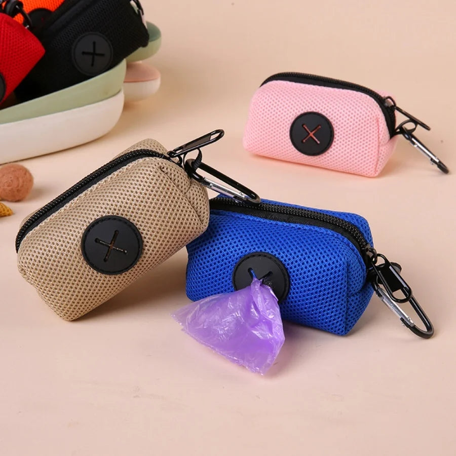 Portable Dog Poop Bag Dispenser Stylish Luxury Holder