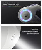 Automatic LED Retractable Dog Leash with Light for Small & Medium Dogs