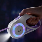 Automatic LED Retractable Dog Leash with Light for Small & Medium Dogs