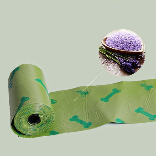 Extra Thick Lavender Scented Dog Poop Bags 120 Count