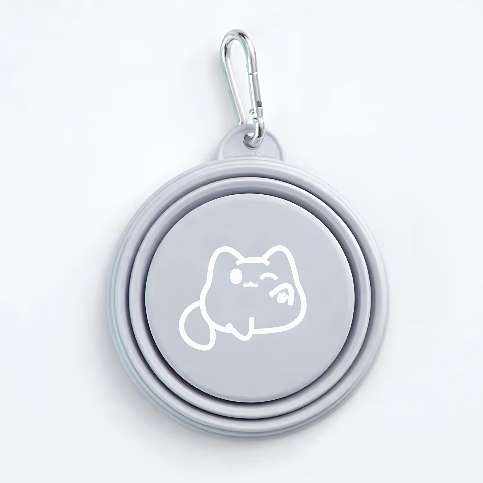 Collapsible Travel Outdoor Pet Bowl for Dogs & Cats