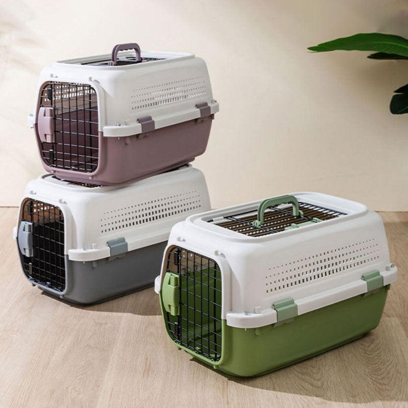 Durable Portable Outdoor Airline Approved Travel Pet Carrier