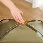 Breathable Elevated Pet Cot Bed with Canopy For Cats & Dogs