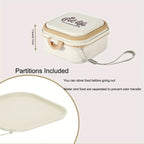 2 in 1 Portable Pet Bowl 400ml Leakproof with Lid