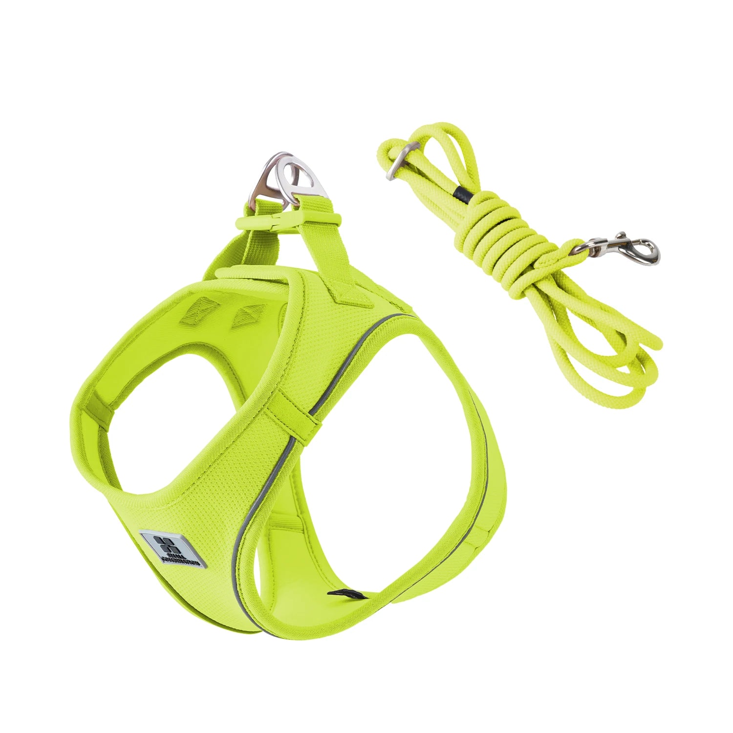 Reflective Adjustable Dog Harness & Leash Set for Small to Medium Dogs and Cats
