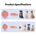 Portable Outdoor Pet Bowl: 2-in-1 Travel Dog Food/Water Dish with Treat Compartment