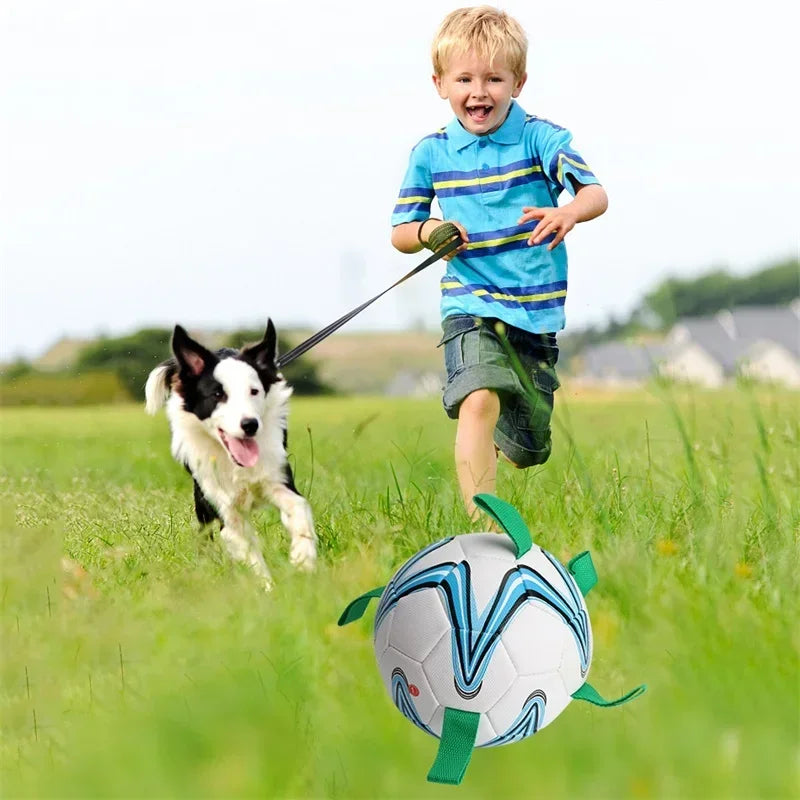 Interactive Soccer Ball for Medium & Large Dogs – Durable Outdoor Toy