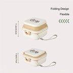 2 in 1 Portable Pet Bowl 400ml Leakproof with Lid