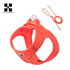 Reflective Adjustable Dog Harness & Leash Set for Small to Medium Dogs and Cats