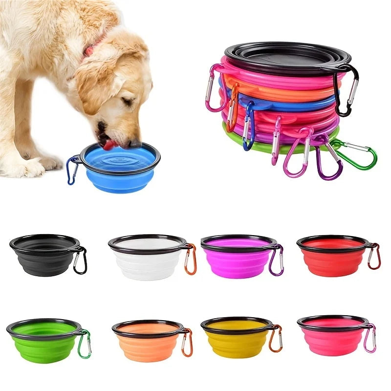 Collapsible Bowl Portable Travel Outdoor Water Food Bowl