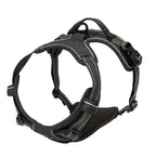 Dog Harness for Large Dogs No Pull Pet Harness with Soft Padded Handle Adjustable Reflective Vest with 2 Leash Clips