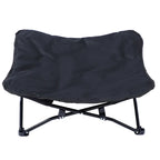 Detachable And Washable Pet Camping Bed, Dog Iron Frame Bed, All-Season Camping Portable Folding Dog Kennel