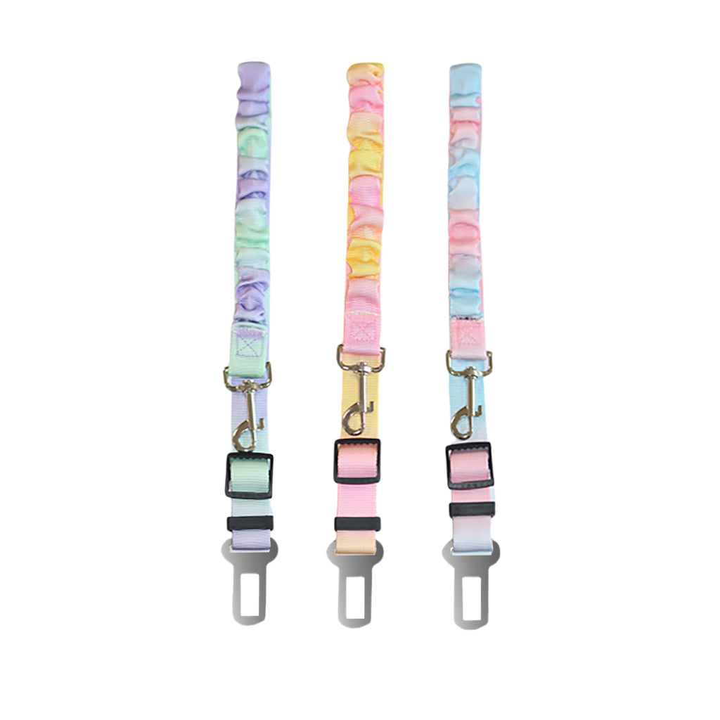 Elastic Retractable Pet Car Safety Seat Belt for Cats and Small Dogs